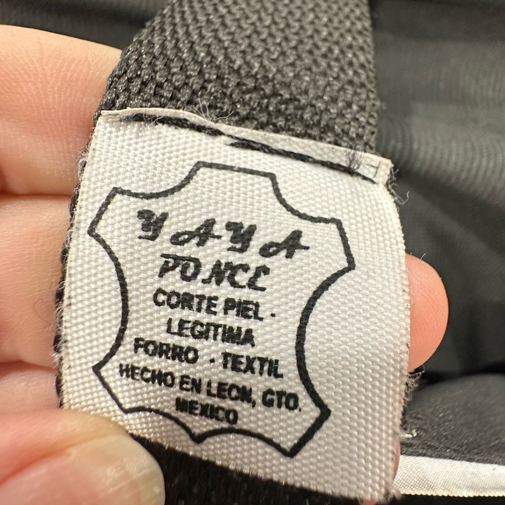 Classic Black Leather Backpack - image 5